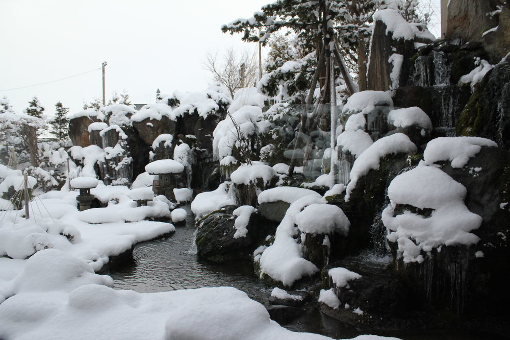 旅館 扇松園 旭川市 エクステリア 写真